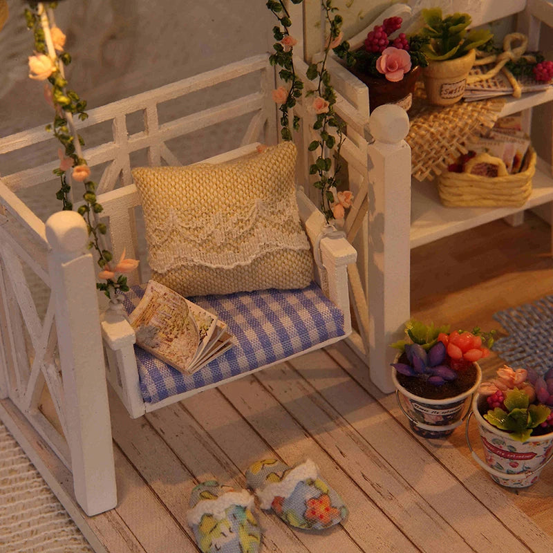 DIY Miniature Dollhouse Kit – Bygg Din Egen Drømmehus